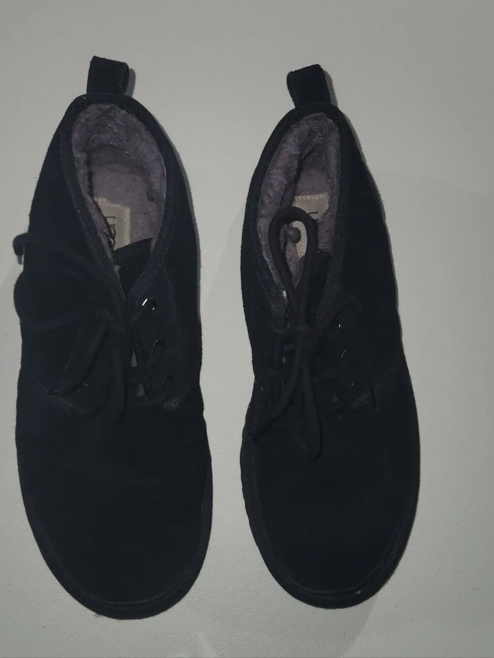 UGG black suede